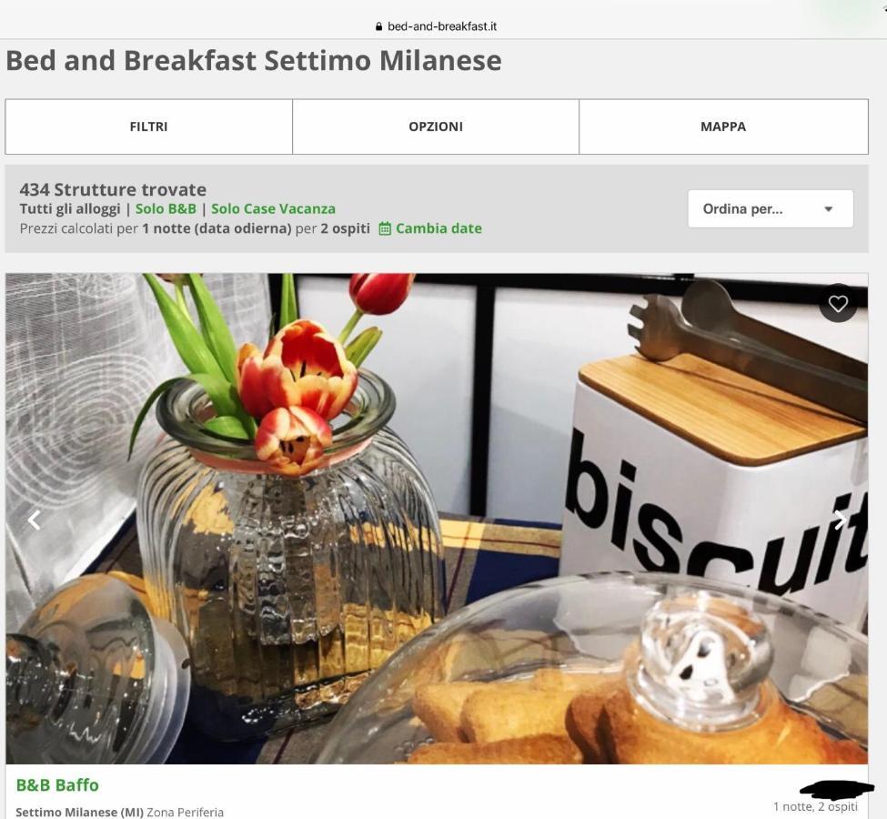 B & B Baffo Settimo Milanese Exterior foto